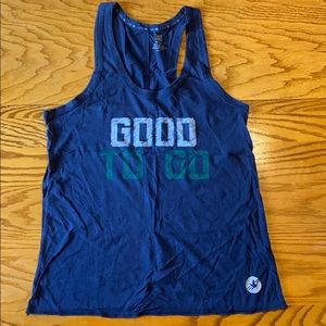 aerie f.i.t. Racerback tank top “GOOD TO GO”